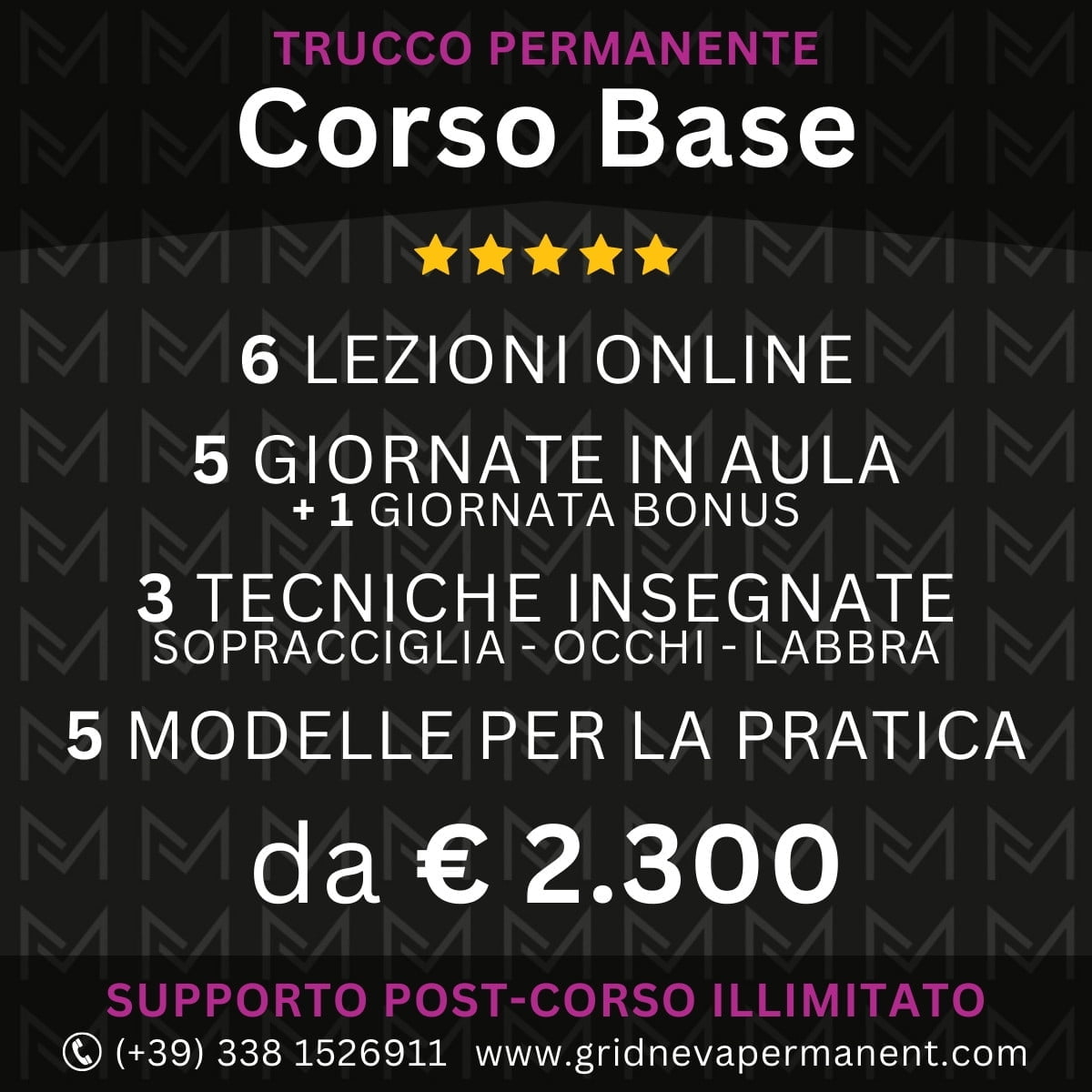 Corso Base Trucco Permanente Friuli Venezia Giulia - Veneto - Trentino Alto Adige - Lombardia - Emilia Romagna